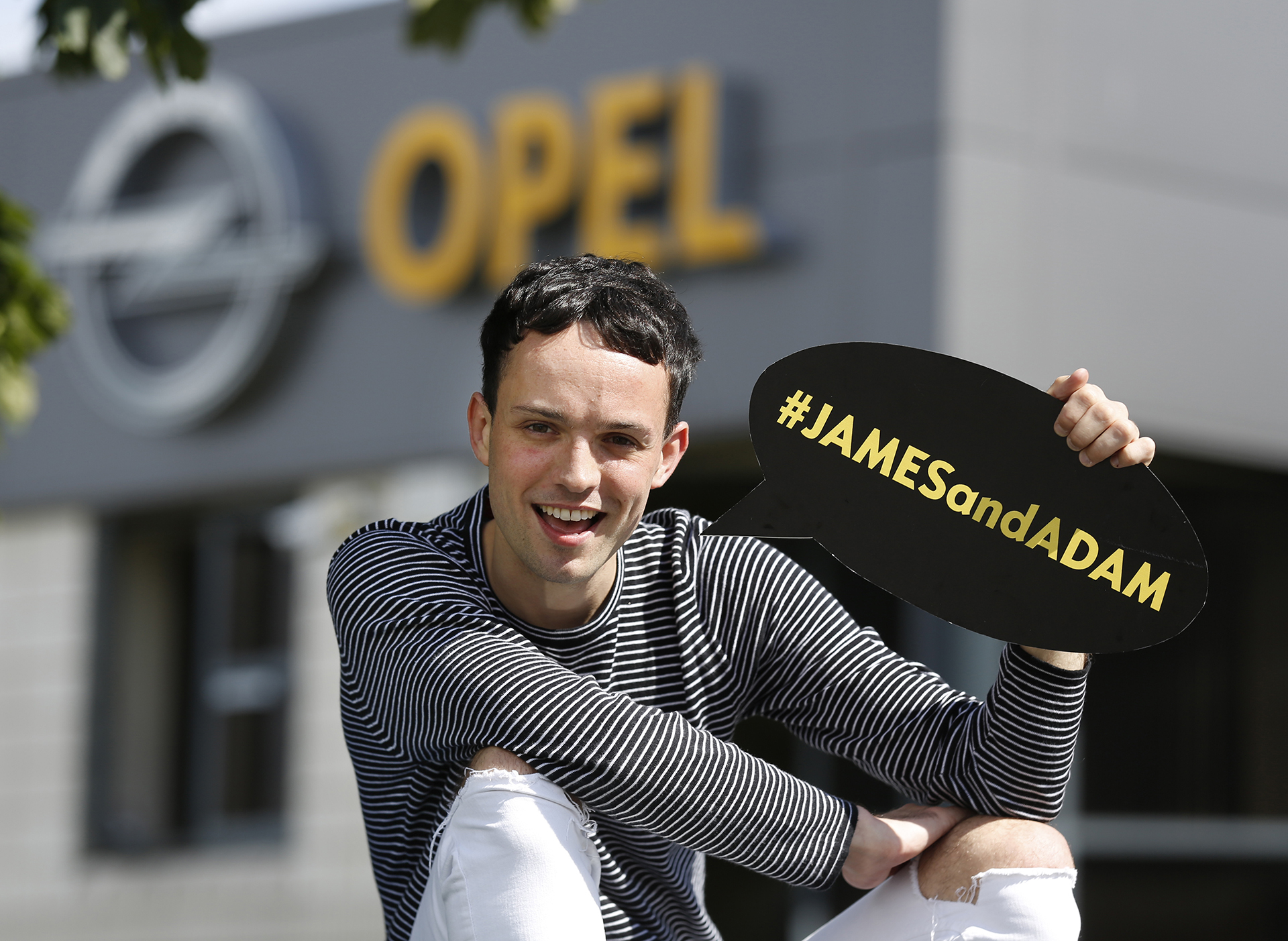 James Kavanagh Learns to Cycle with Opel Ireland – GOTCHA!