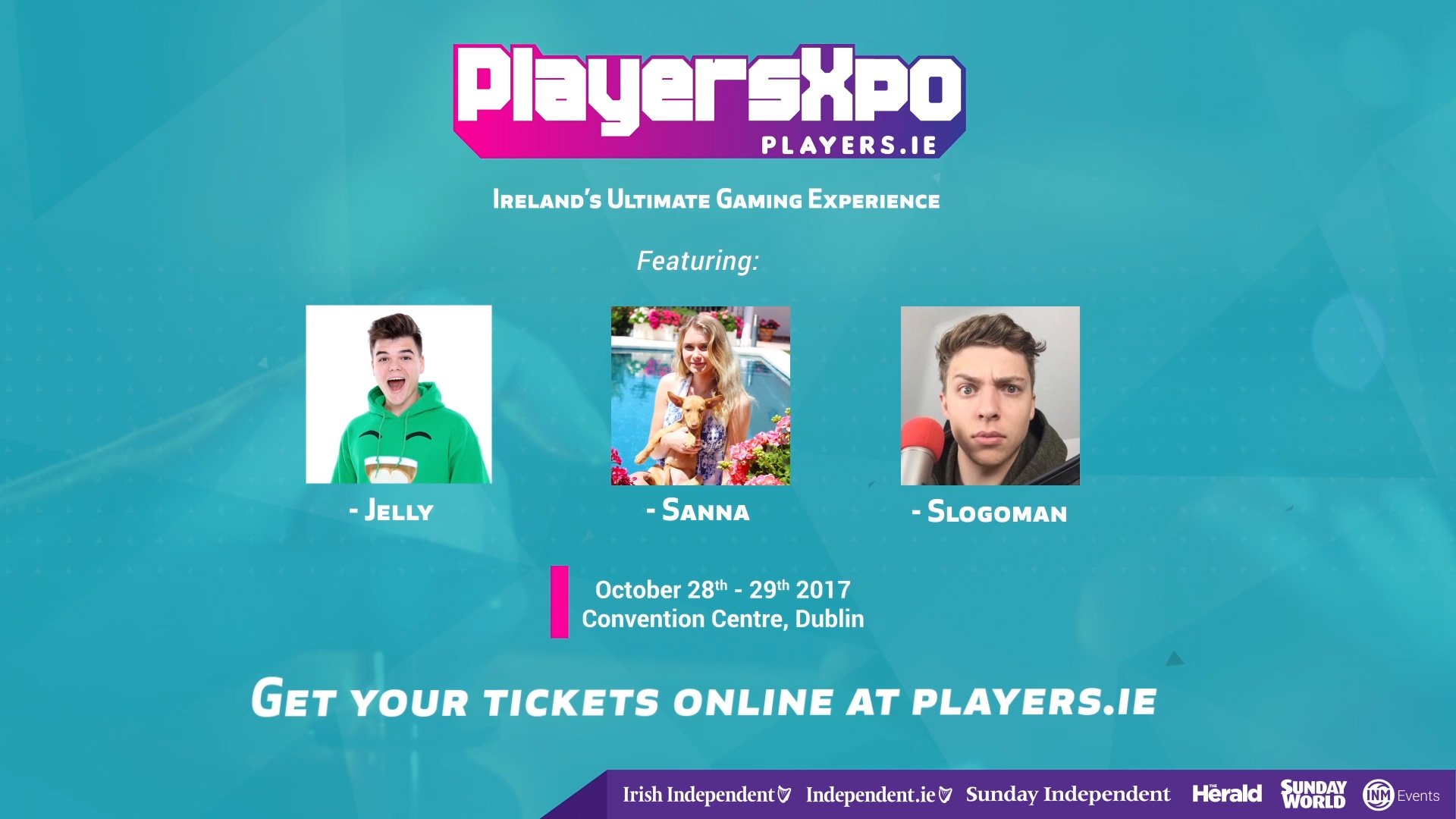 Playersxpo Goes Global As First Line Up Revealed O Leary Pr