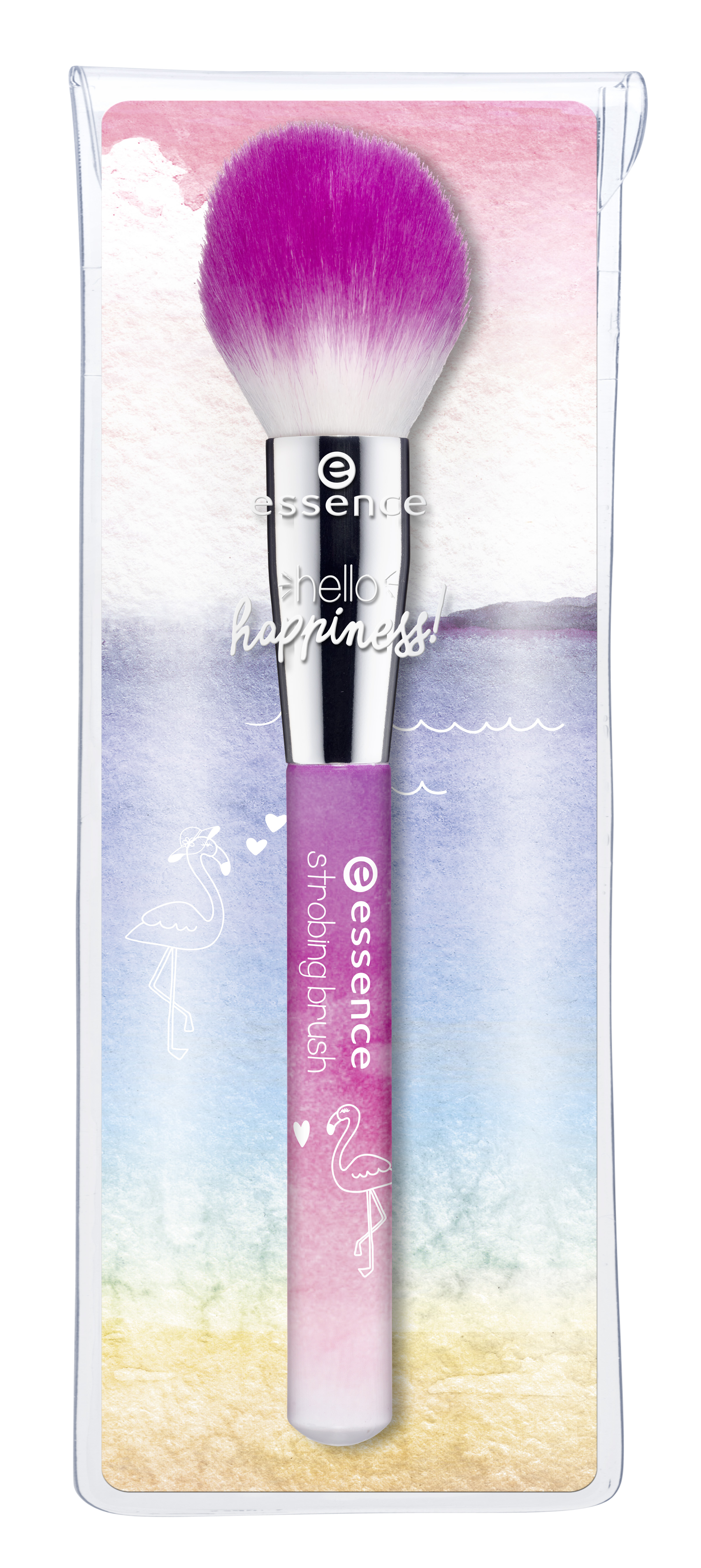 essence hello happiness! strobing brush pouch