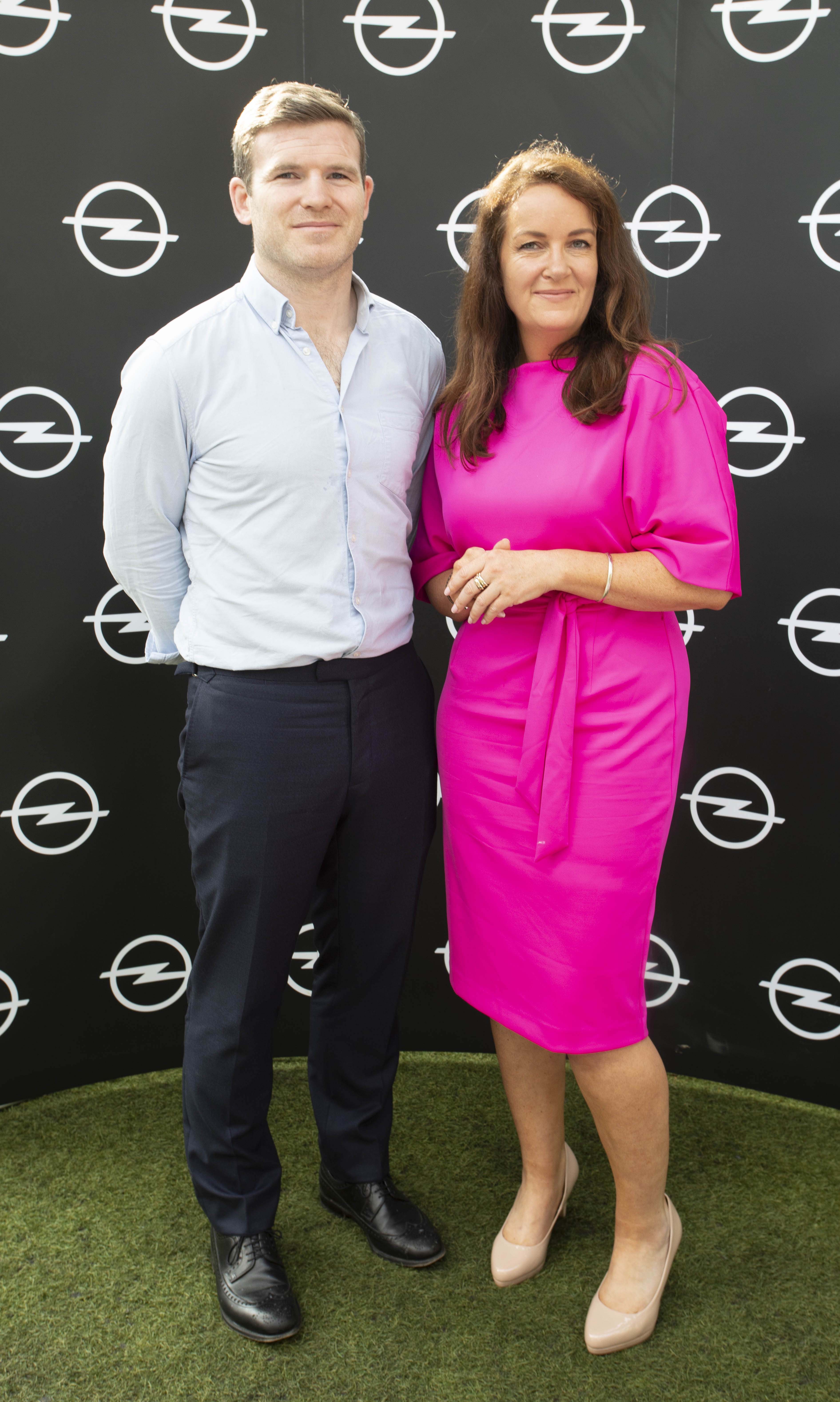 NO REPRO FEE 31/05/2018 Pictured at the Opel Ireland Art of Sitting Breakfast Briefing in House, Dublin were Gordon D’Arcy and Dr. Ciara Kelly