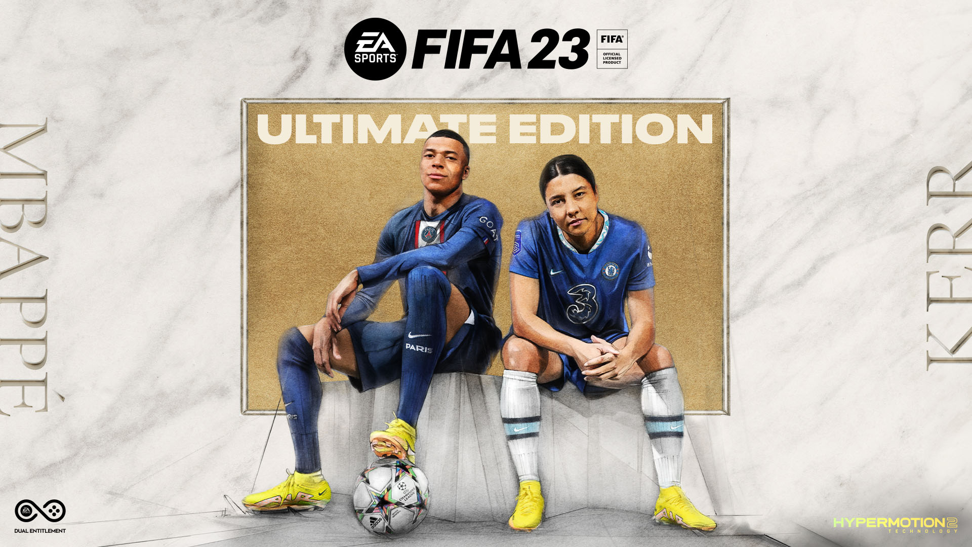 EA SPORTS™ UNVEILS FIFA 23 COVER ATHLETES KYLIAN MBAPPÉ & SAM KERR